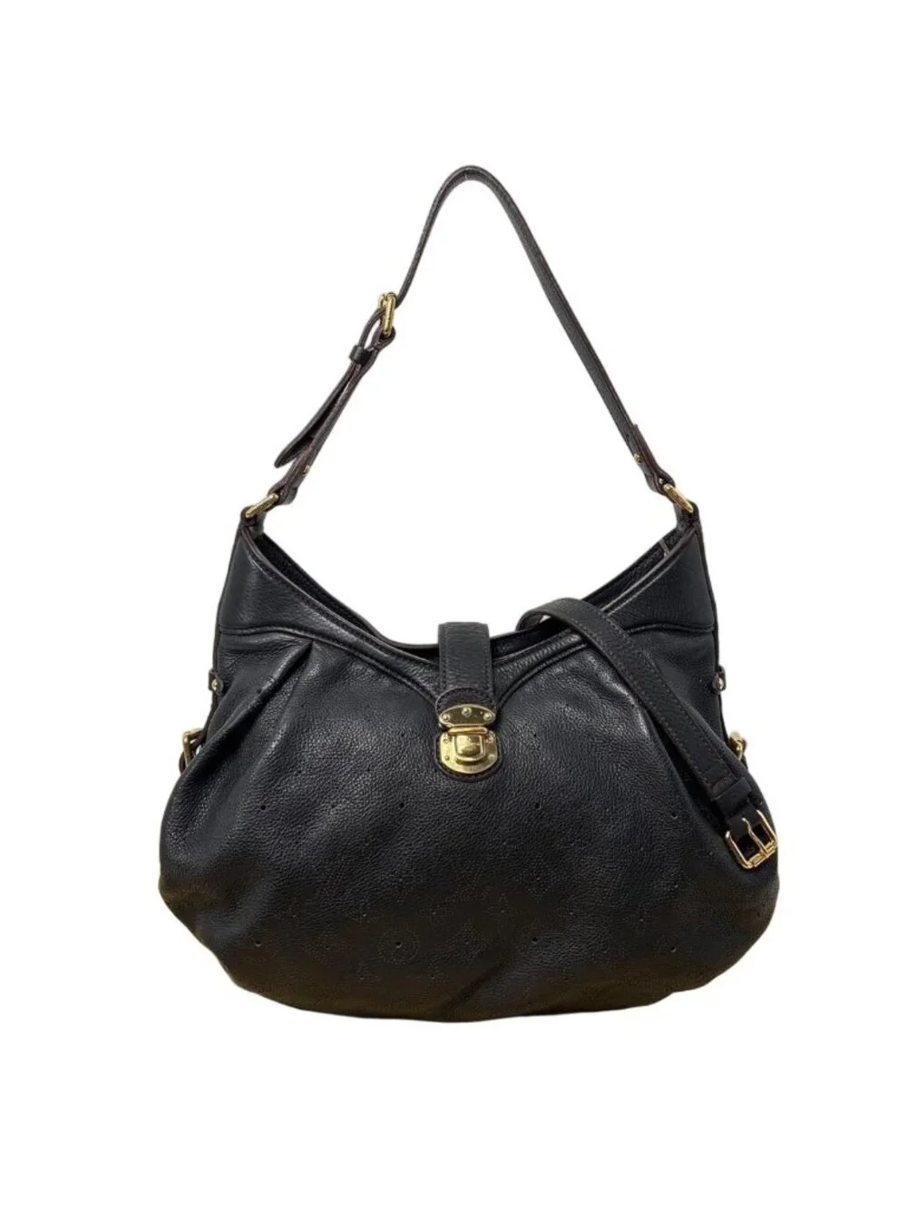 Louis Vuitton Mahina XS Shoulder Bag Black